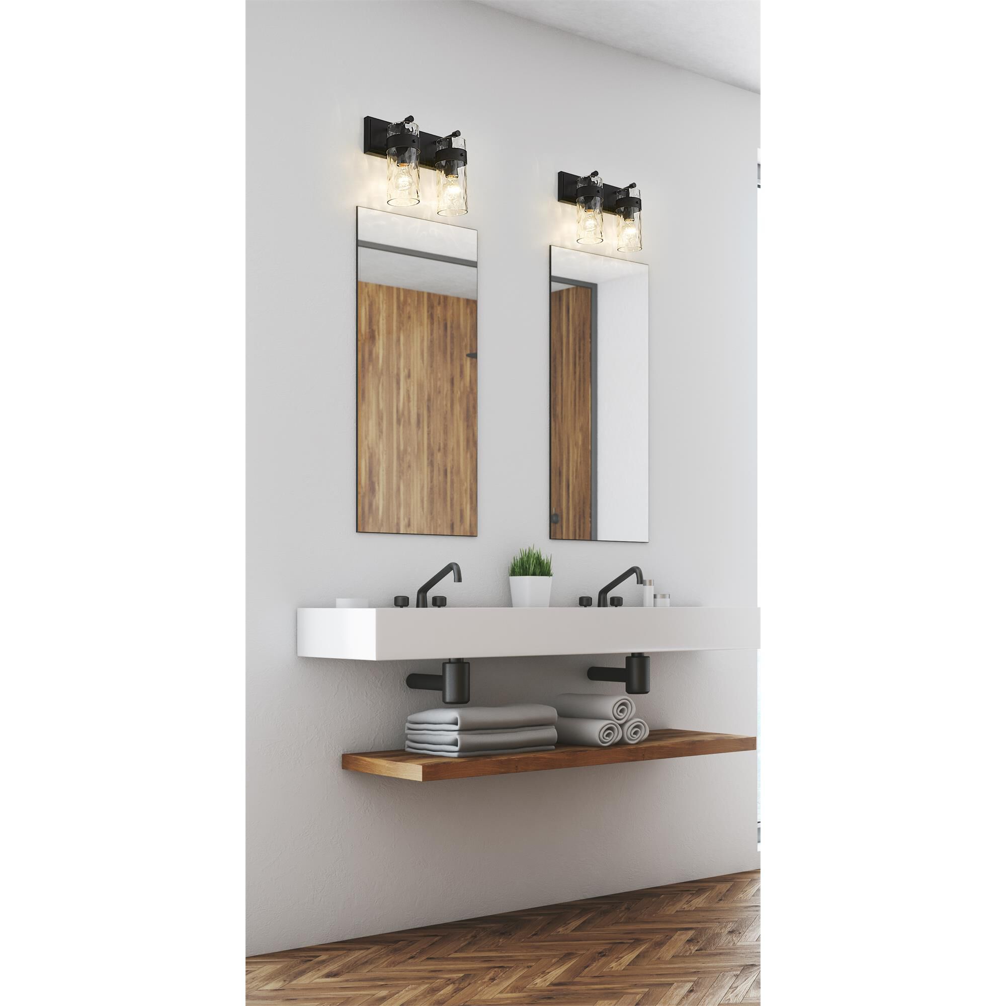 Fontaine 14 Inch 2 Light Bath Vanity Light by Z-Lite