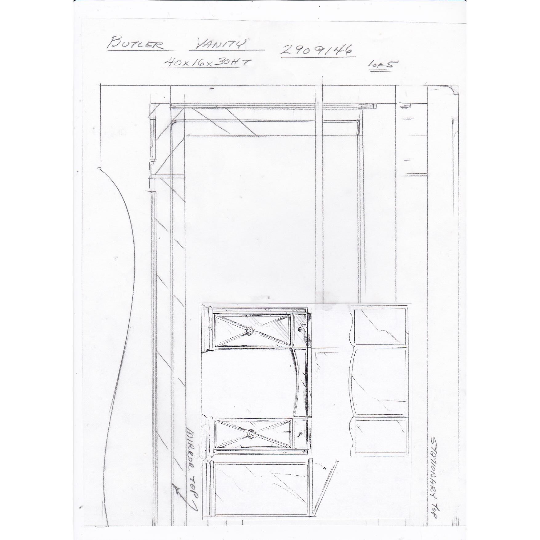 Masterpiece Console Table by Butler Specialty Company