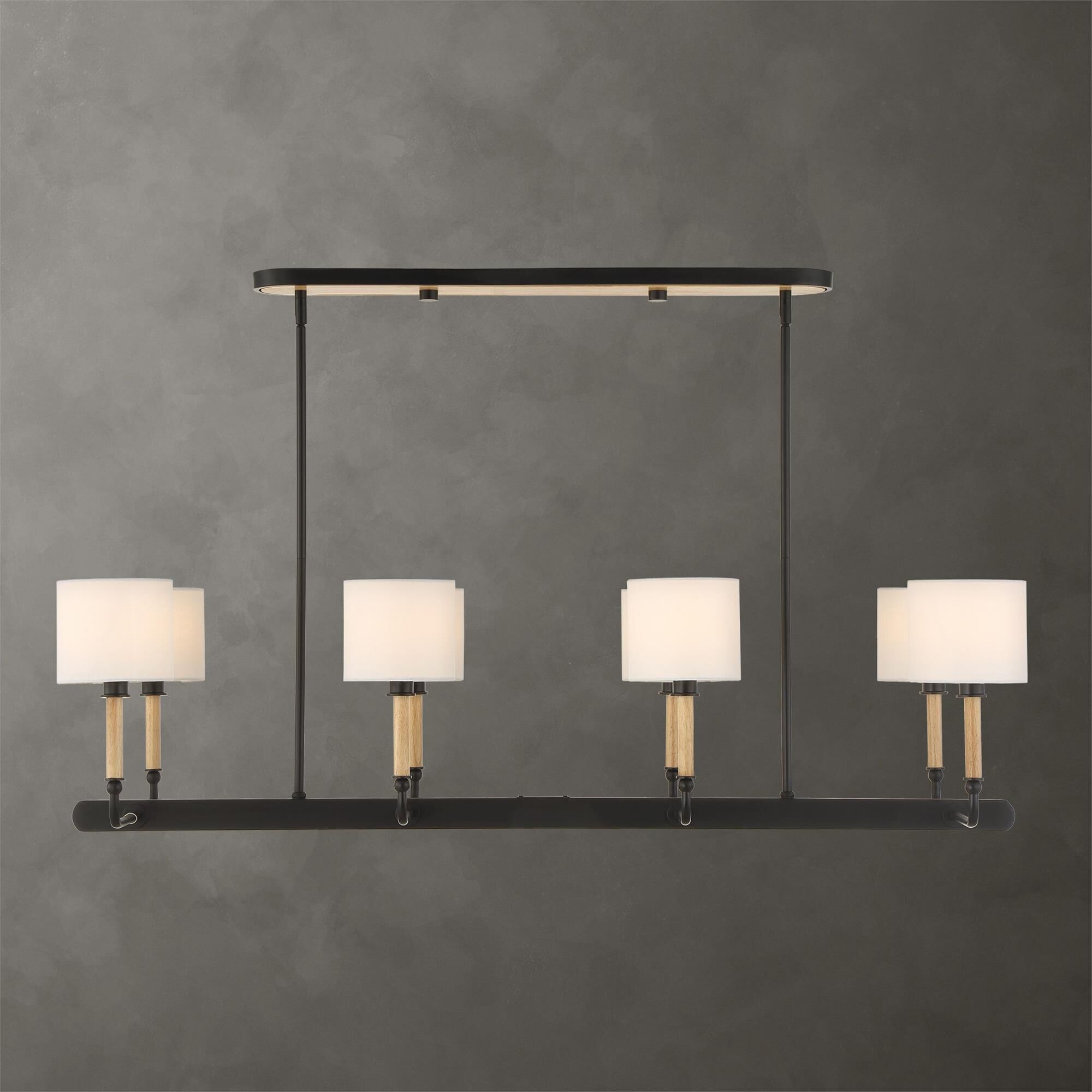 Shown in Black, White and Woodtone finish
