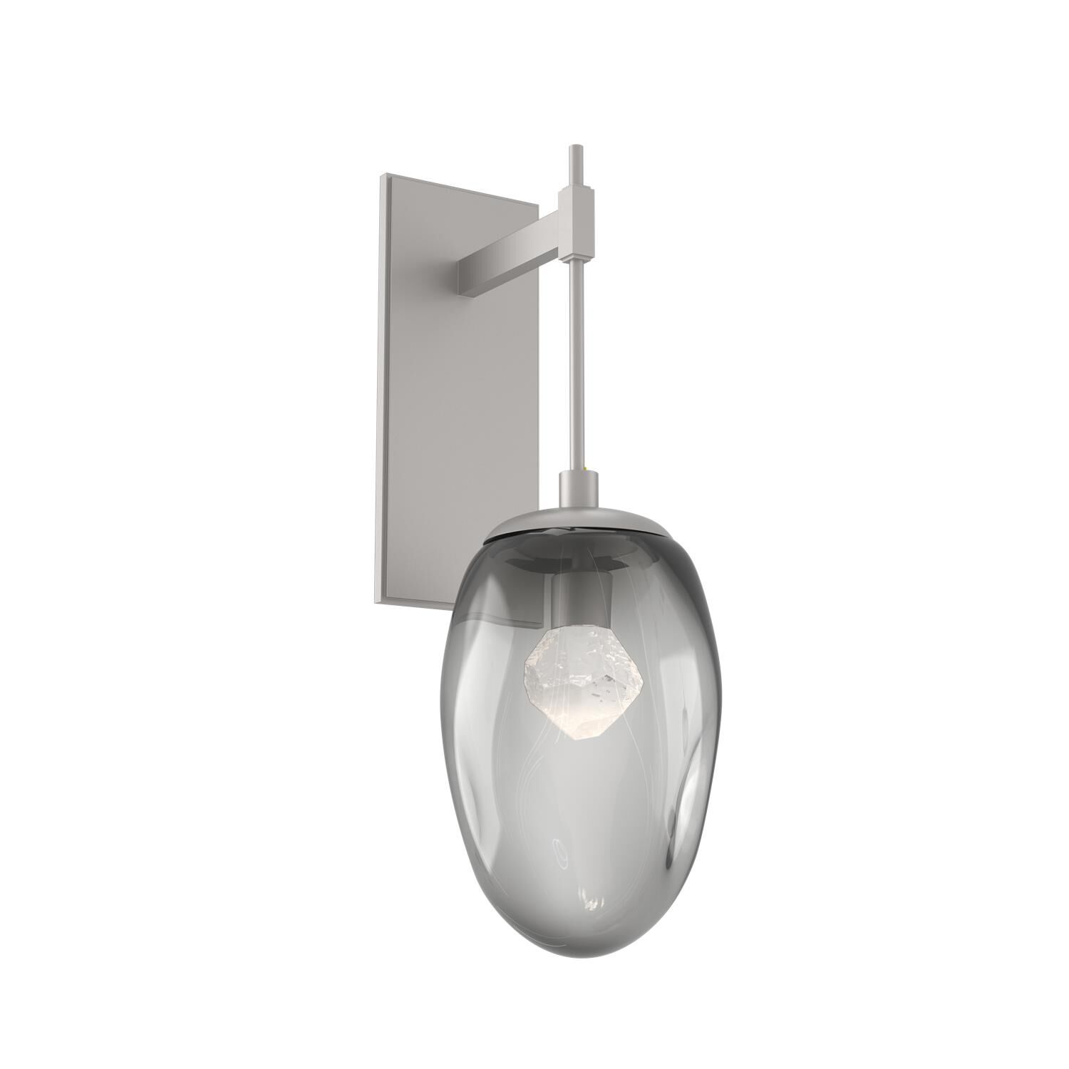 Shown in Metallic Beige Silver finish and Smoke Zircon glass