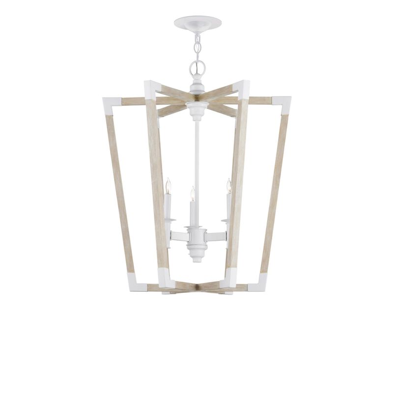 Bastian 23 Inch Cage Pendant by Currey and Company