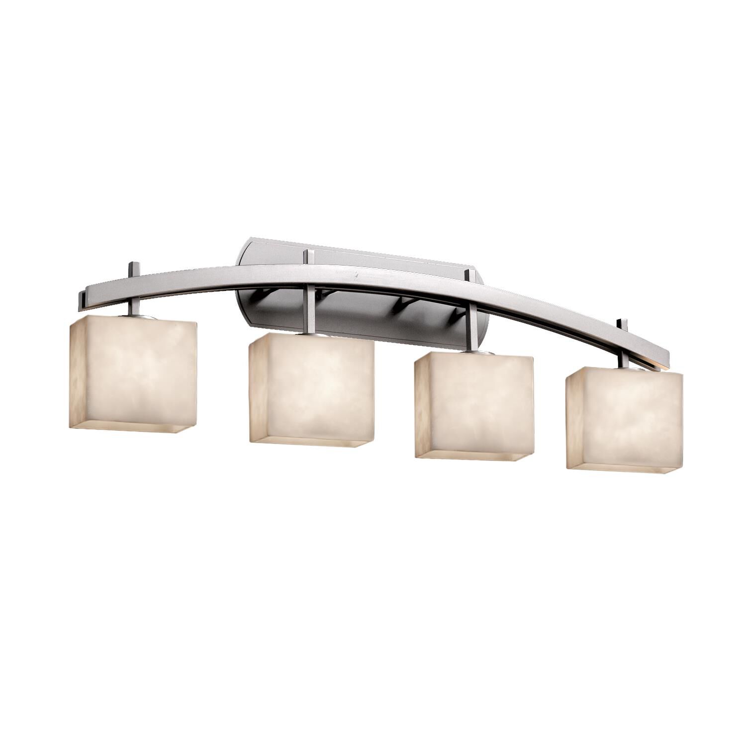 Clouds 35 Inch 4 Light Bath Vanity Light by Justice Design Group