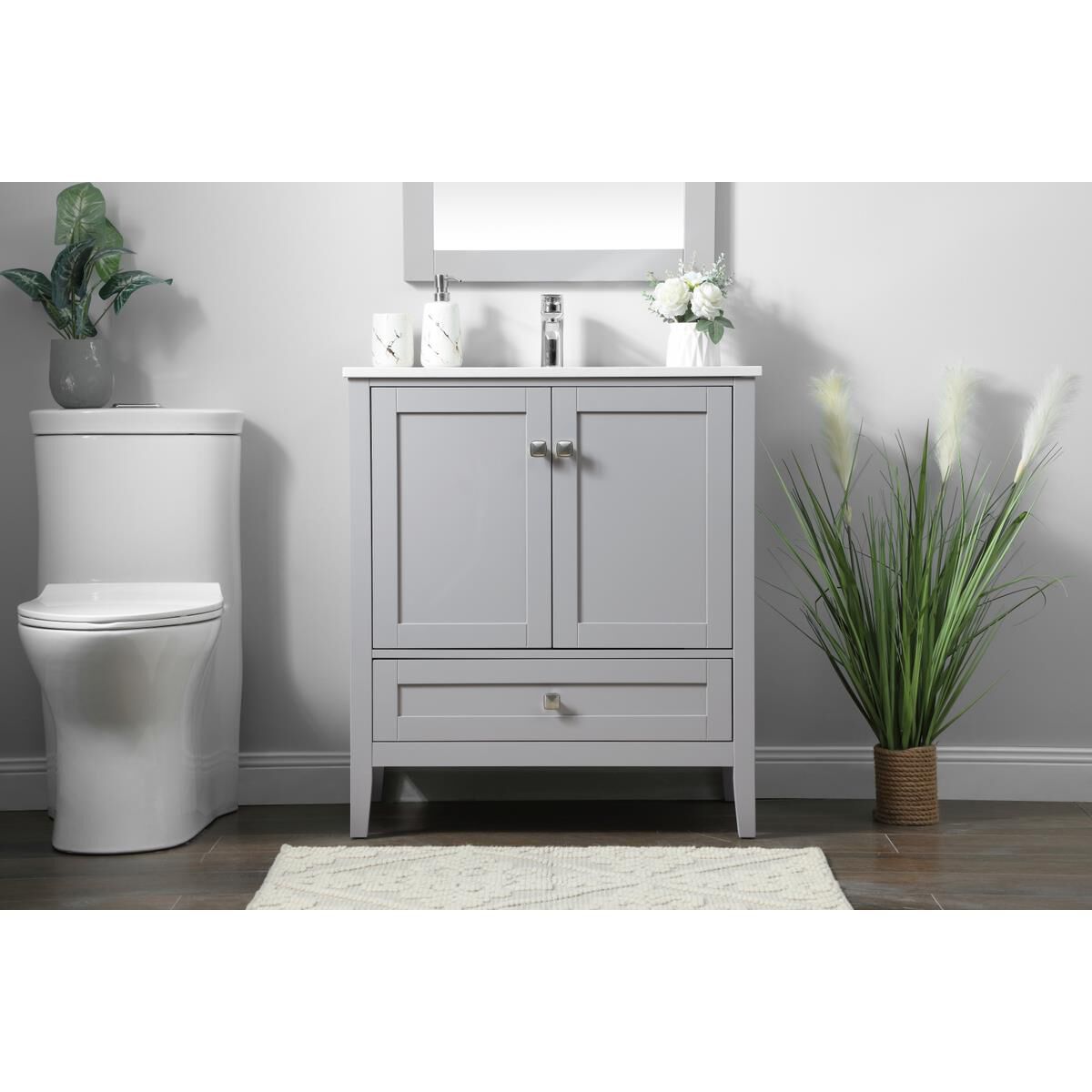 Hamilton 30 Inch Bath Vanity by Elegant Decor