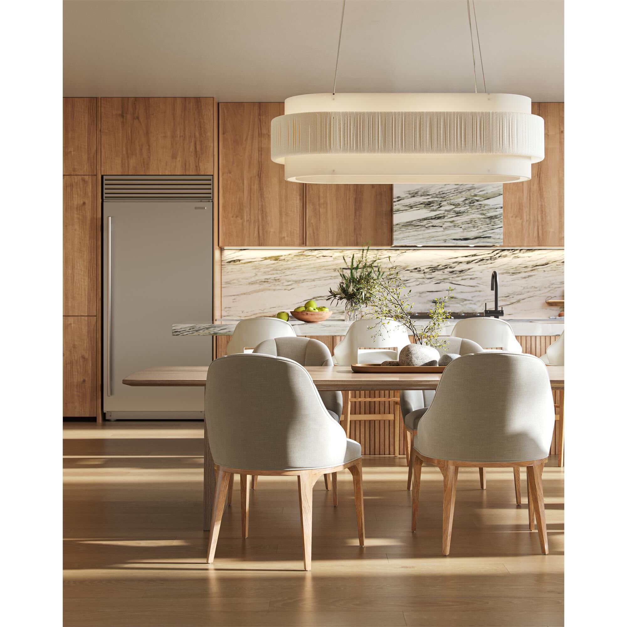 Monreale Small Linear Chandelier,