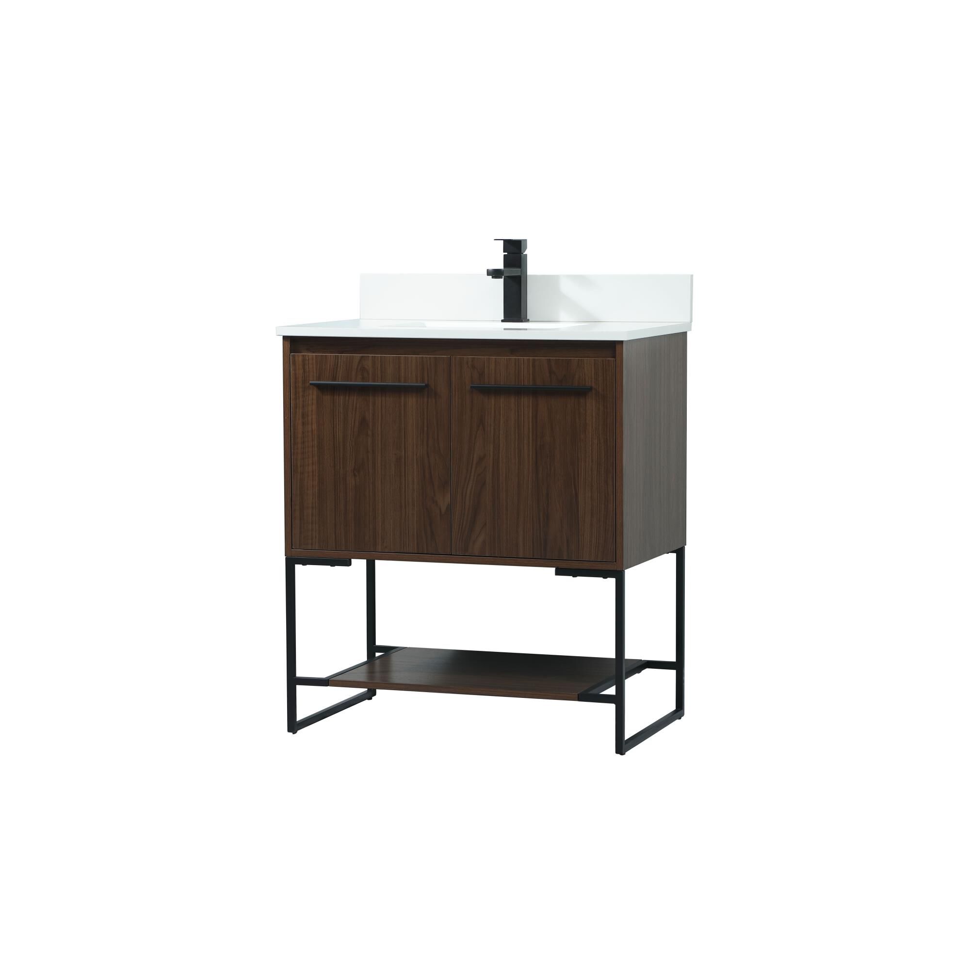 Shown in Walnut finish