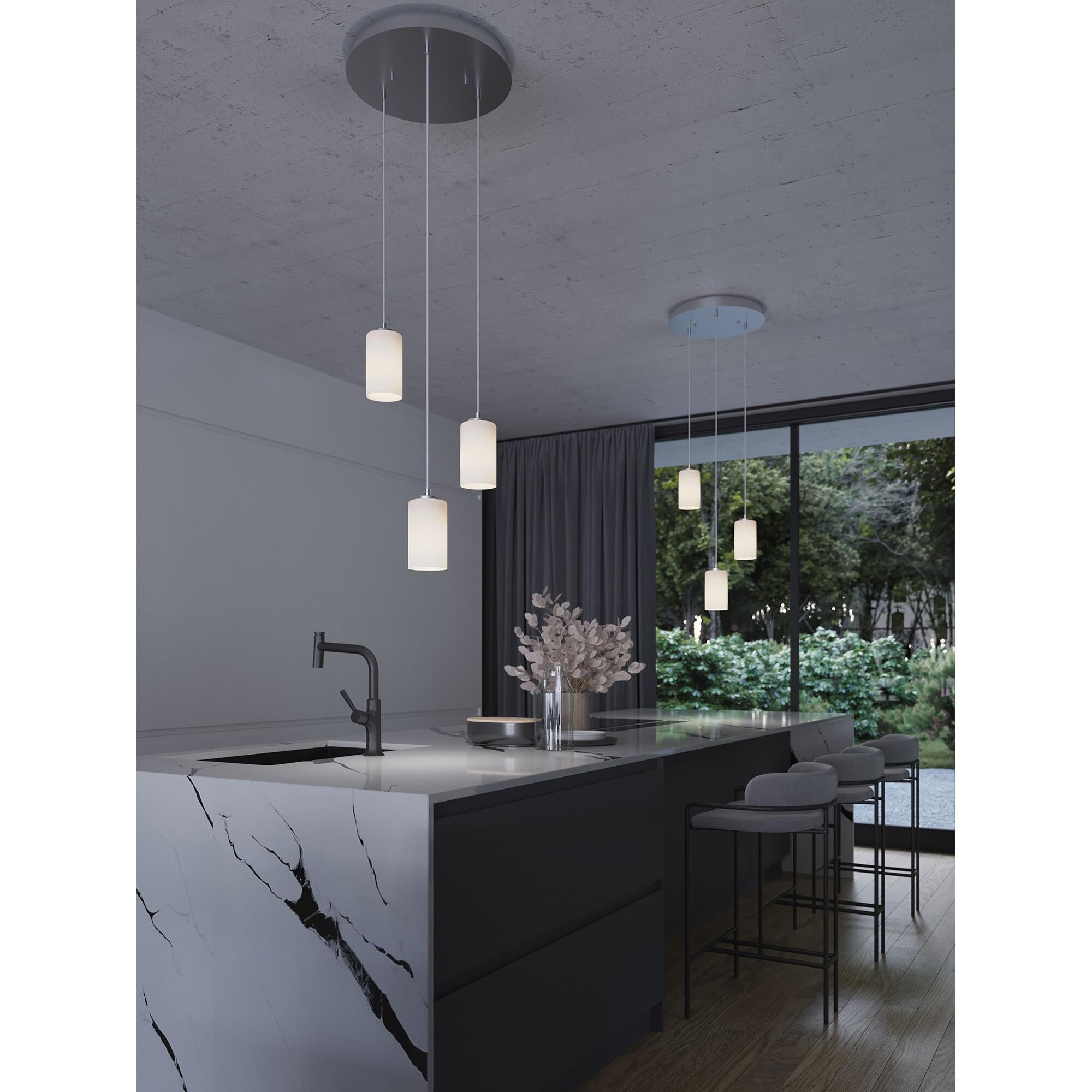 Shown in Satin Nickel finish