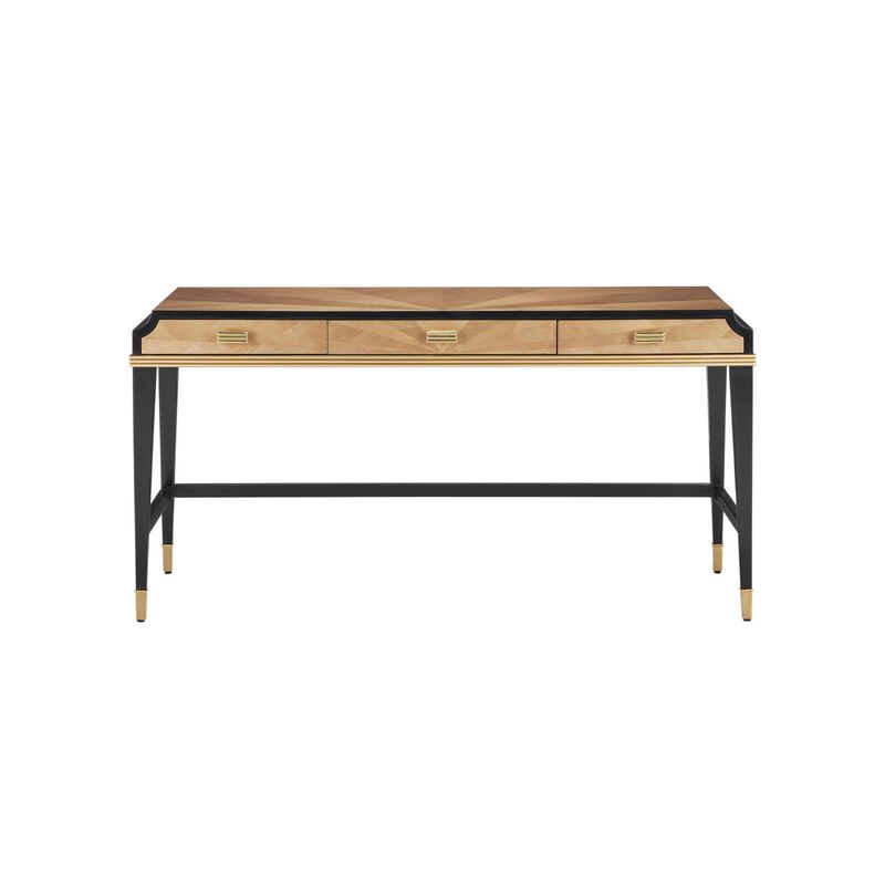 Kallista 61 Inch Desk by Currey and Company
