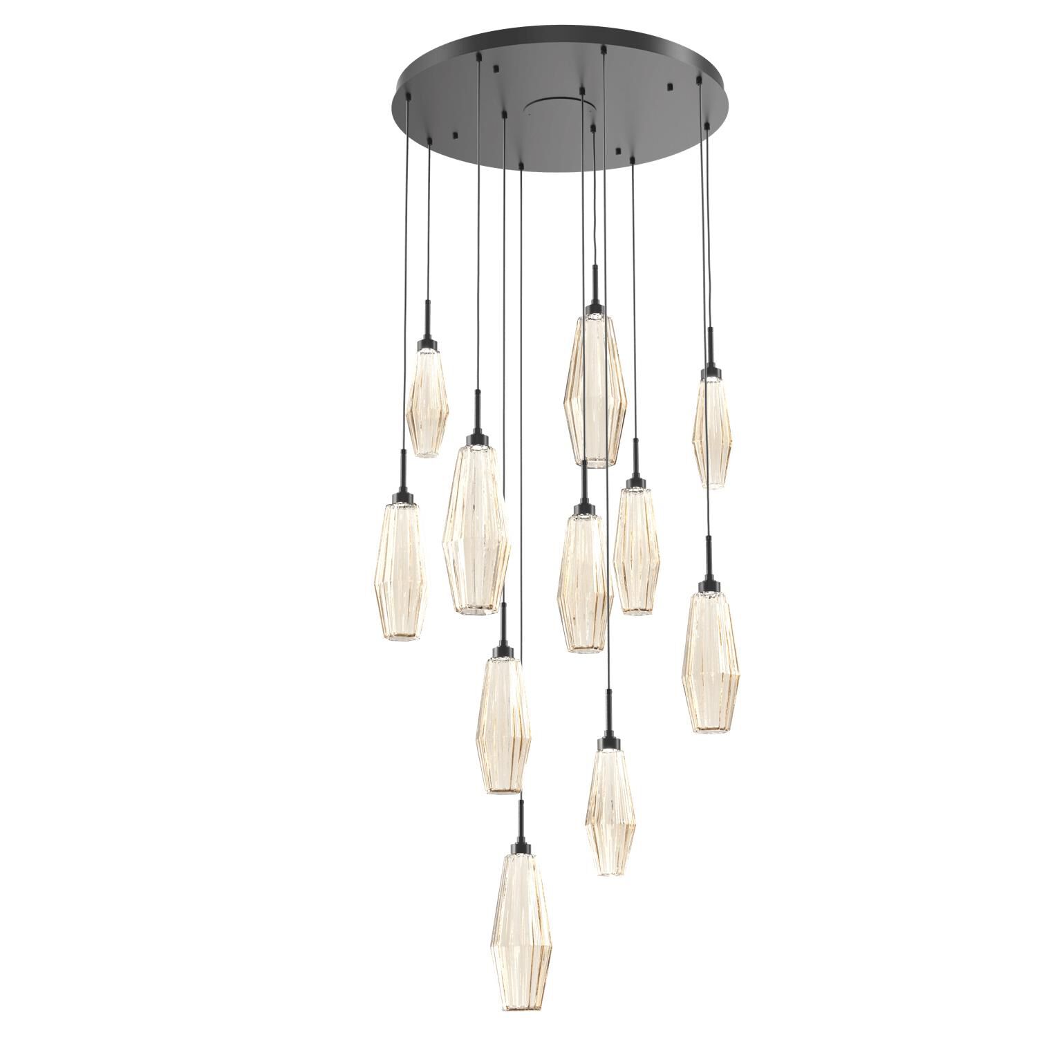 Aalto 33 Inch 11 Light LED Multi Light Pendant by Hammerton Studio