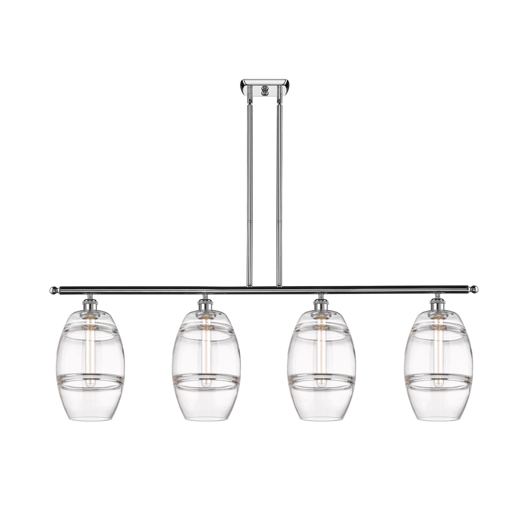 Shown in Polished Chrome finish and Clear glass