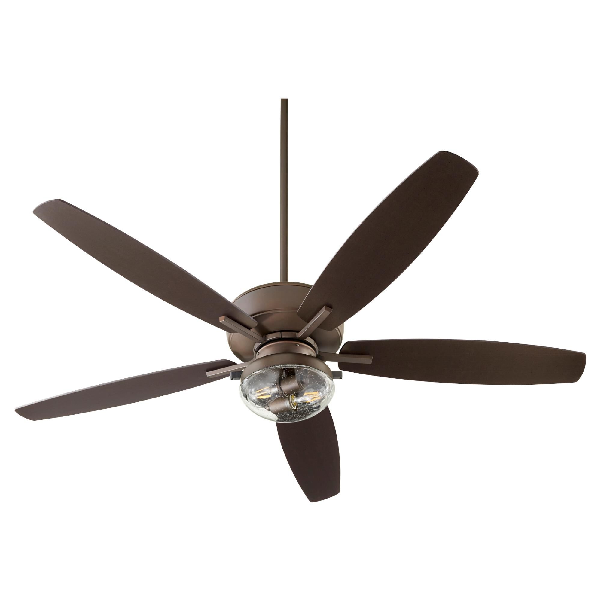 Breeze Outdoor Rated 60 Inch Ceiling Fan with Light Kit by Quorum International