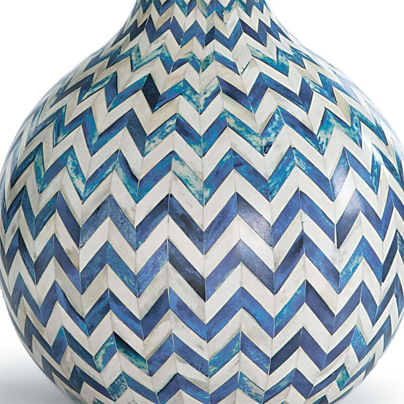 Chevron Bone Medium Table Lamp by Regina Andrew