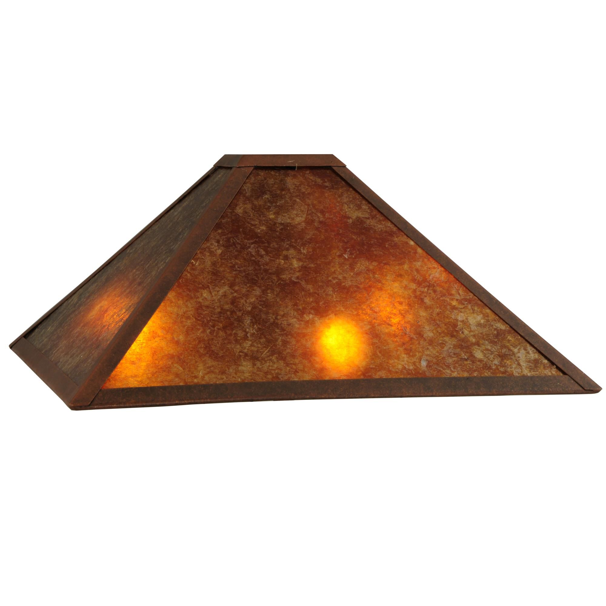 Simple Mission Glass Accessory by Meyda Lighting