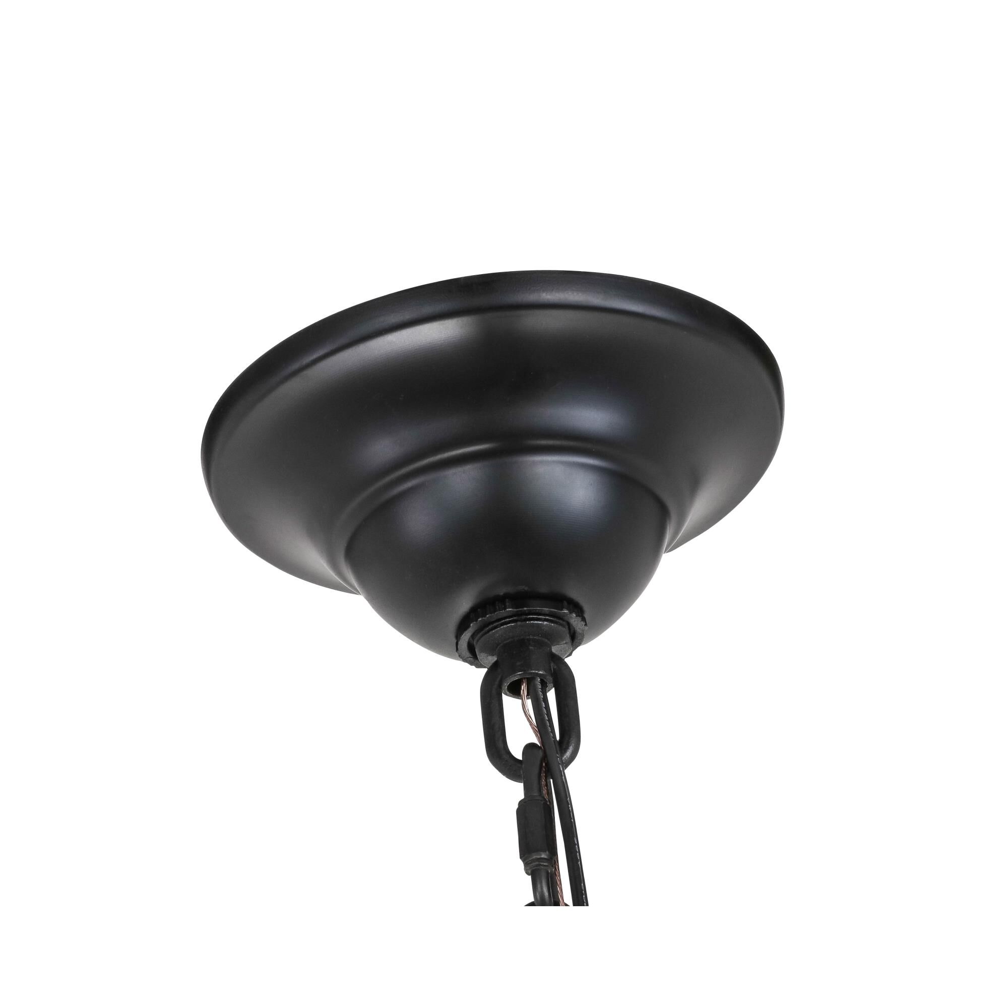 Eclipse 37 Inch 6 Light Chandelier by Elegant Lighting