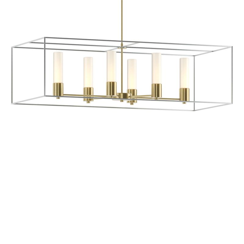 Portico Medium Linear Chandelier by Hubbardton Forge