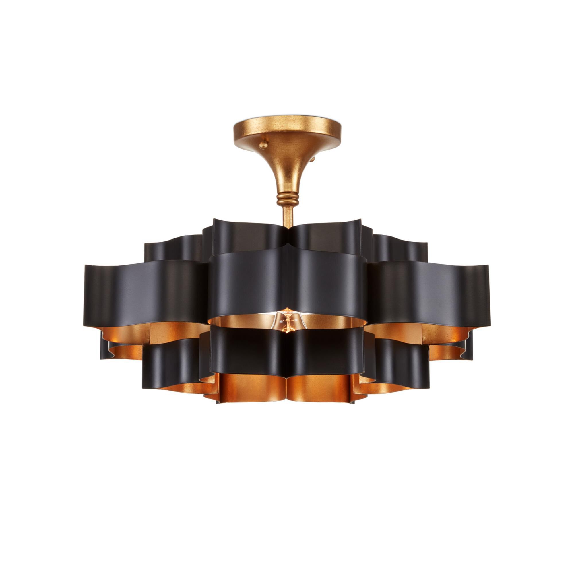 Grand Lotus 20 Inch Mini Chandelier,