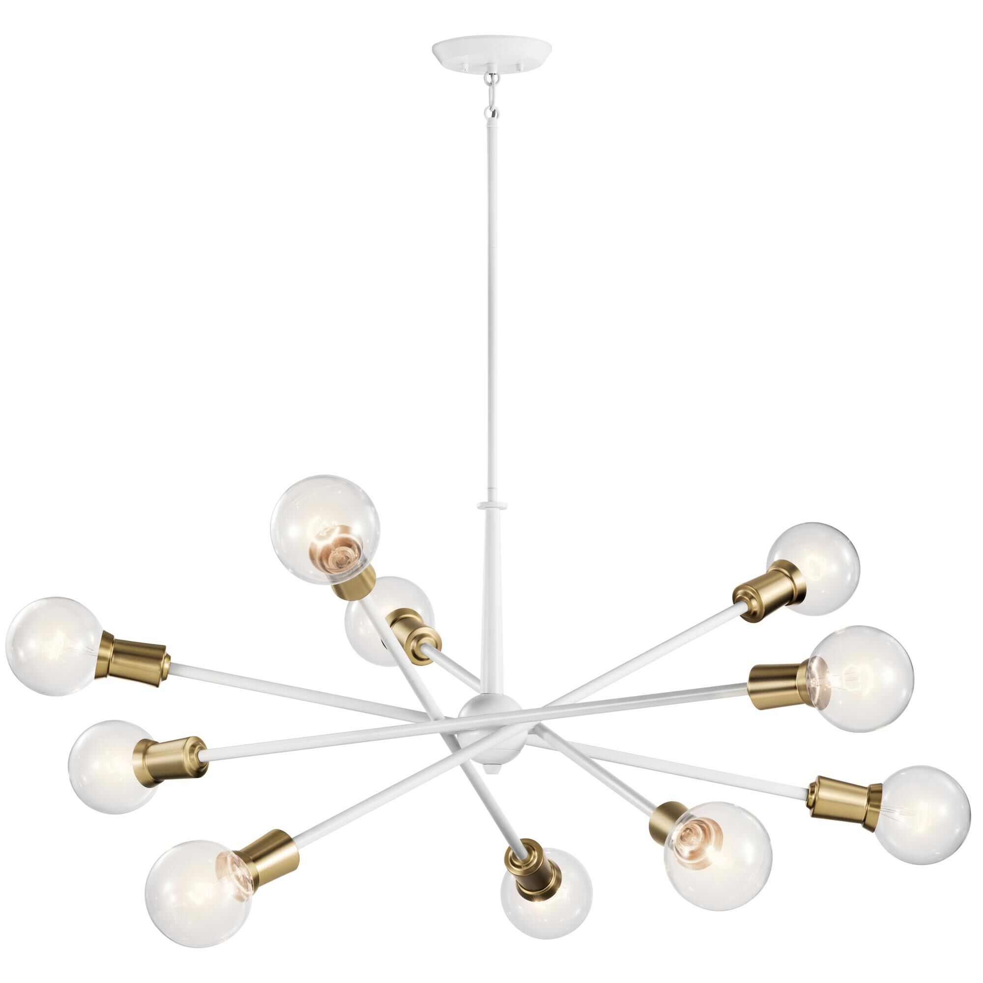 Shown in White finish