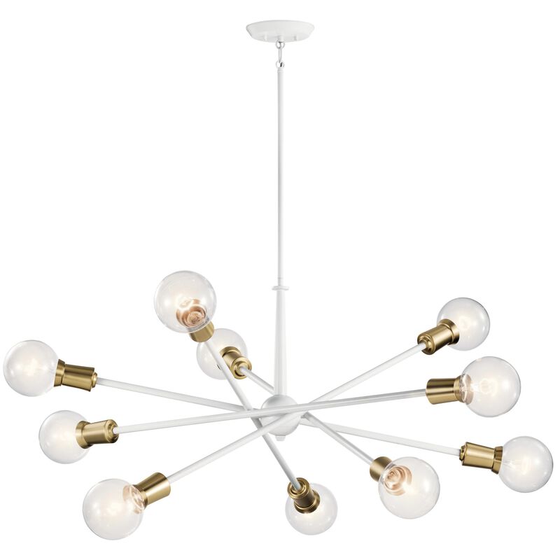 Armstrong 47 Inch 10 Light Chandelier by Kichler Lighting