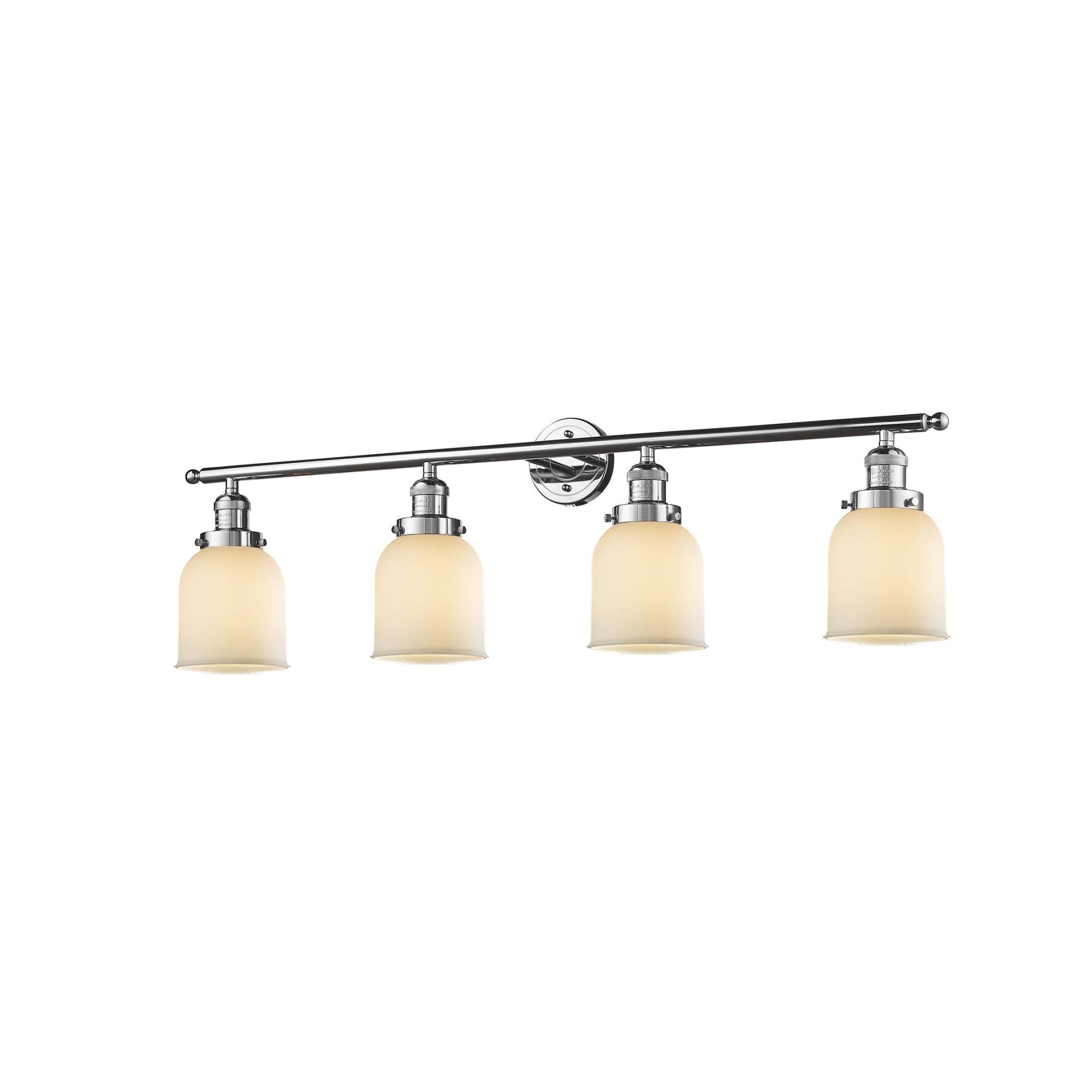 Bruno Marashlian Small Bell 42 Inch 4 Light Bath Vanity Light by Innovations Lighting