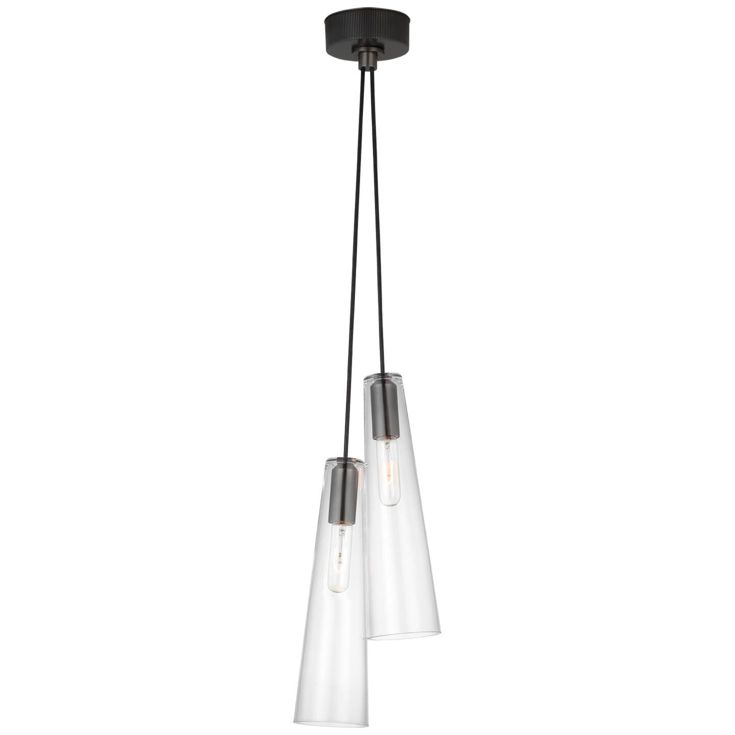 Ray Booth Osvaldo 8 Inch Multi Light Pendant by Visual Comfort Signature Collection