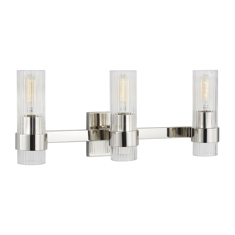 Chapman & Myers Geneva 22 Inch 3 Light Bath Vanity Light by Visual Comfort Studio Collection