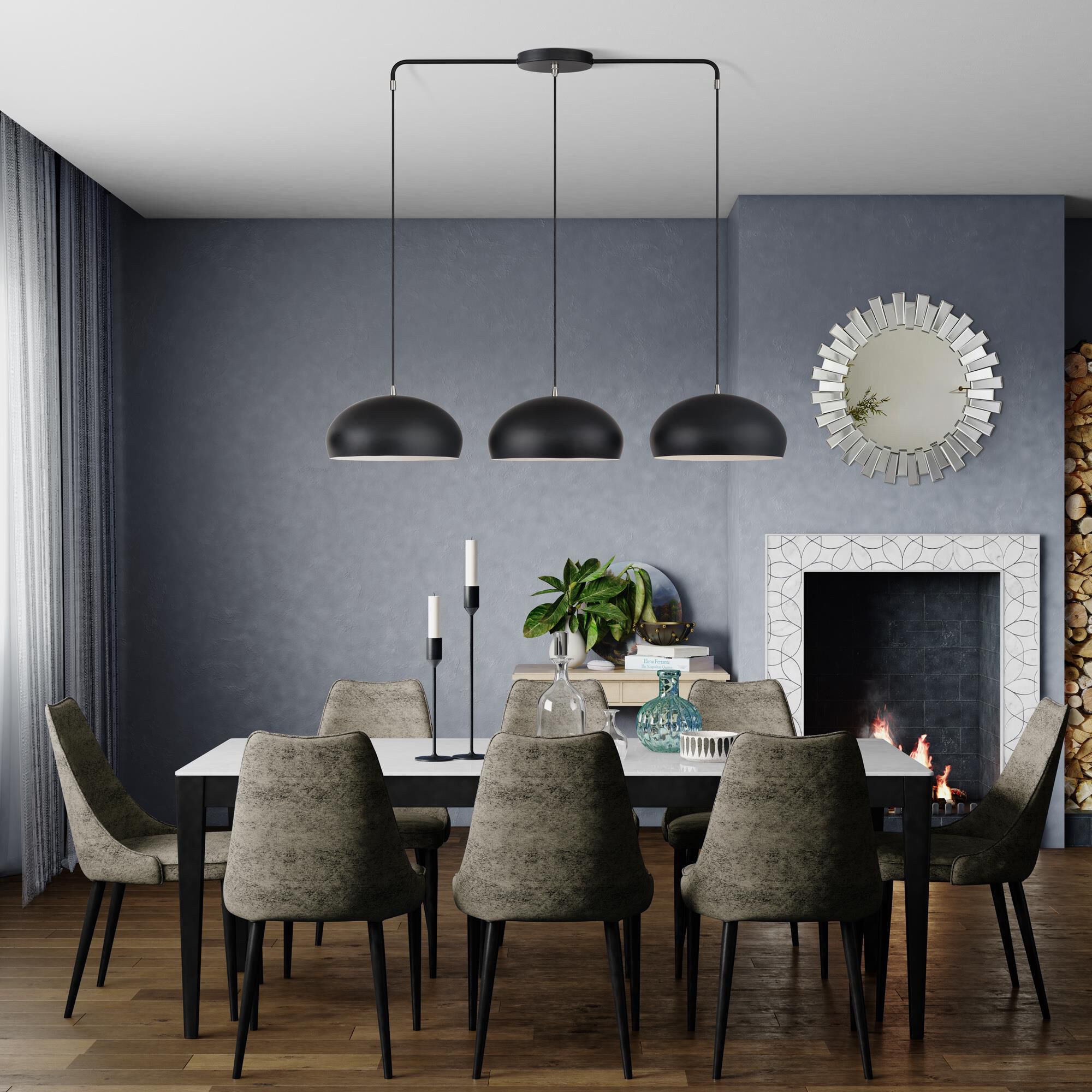 Domma 48 Inch Linear Suspension Light by Livex Lighting