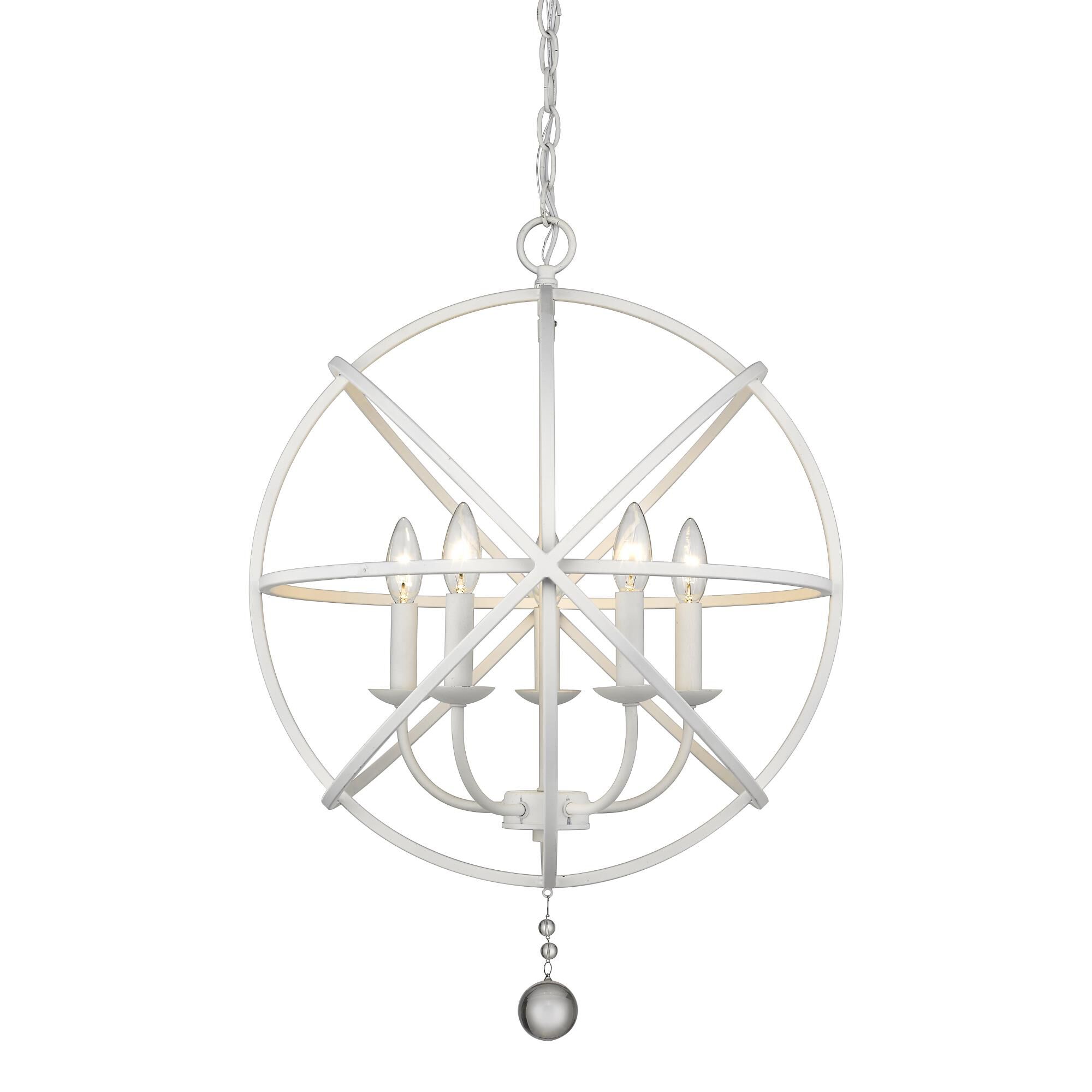 Tull 20 Inch 5 Light Mini Chandelier by Z-Lite