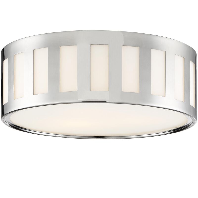 Kendal 14 Inch 3 Light Flush Mount by Crystorama