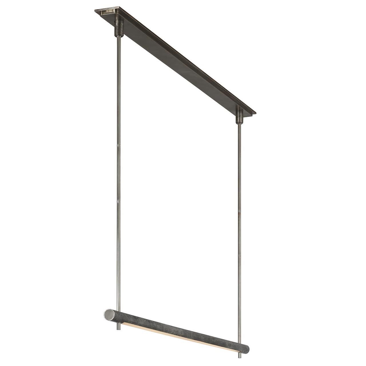 Shown in Museum Pewter finish and Nova Frost glass