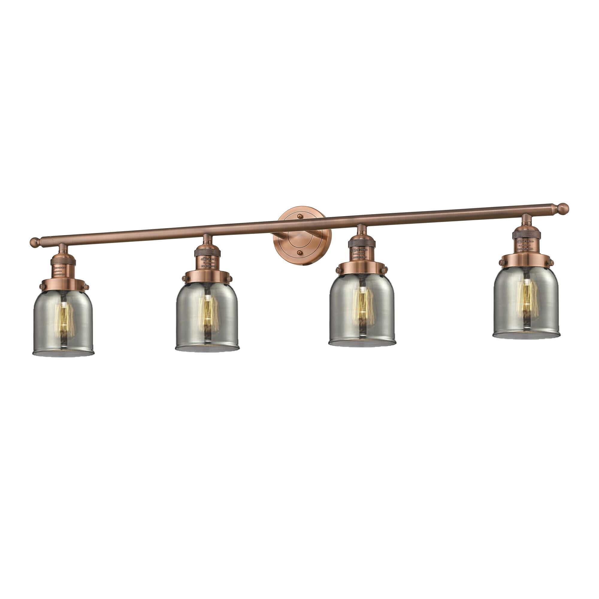 Bruno Marashlian Small Bell 42 Inch 4 Light Bath Vanity Light by Innovations Lighting