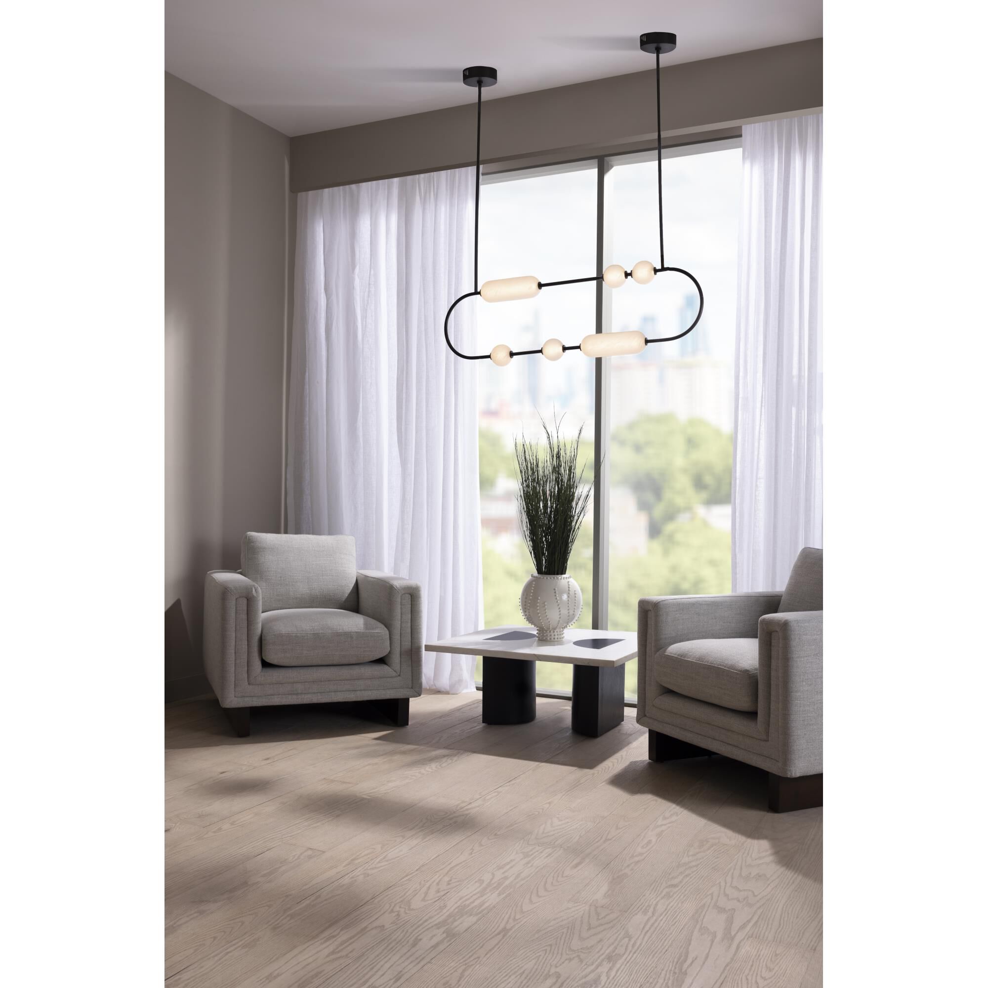 Arteriors Home Tenzin 49 Inch LED Linear Suspension Light