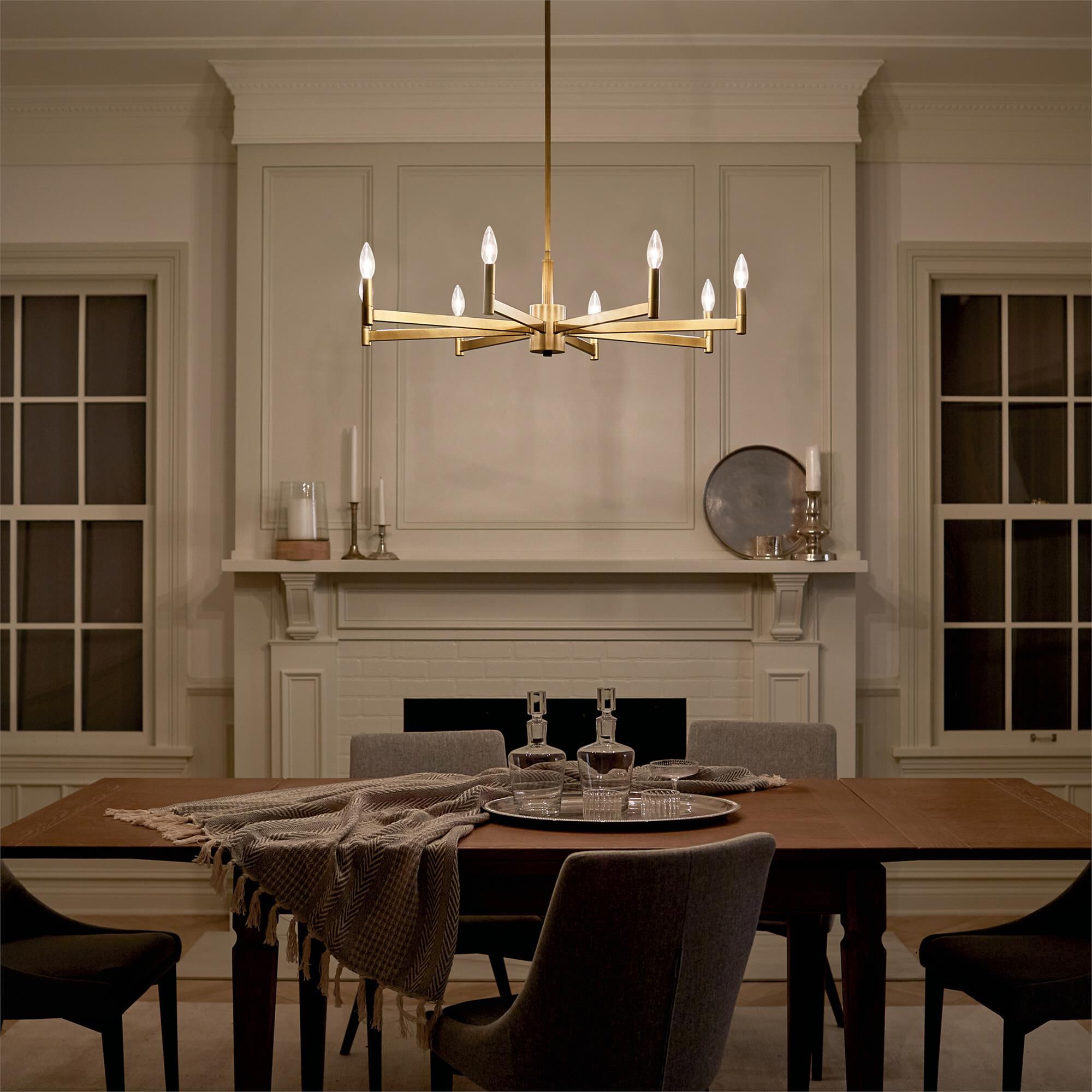 Shown in Natural Brass finish