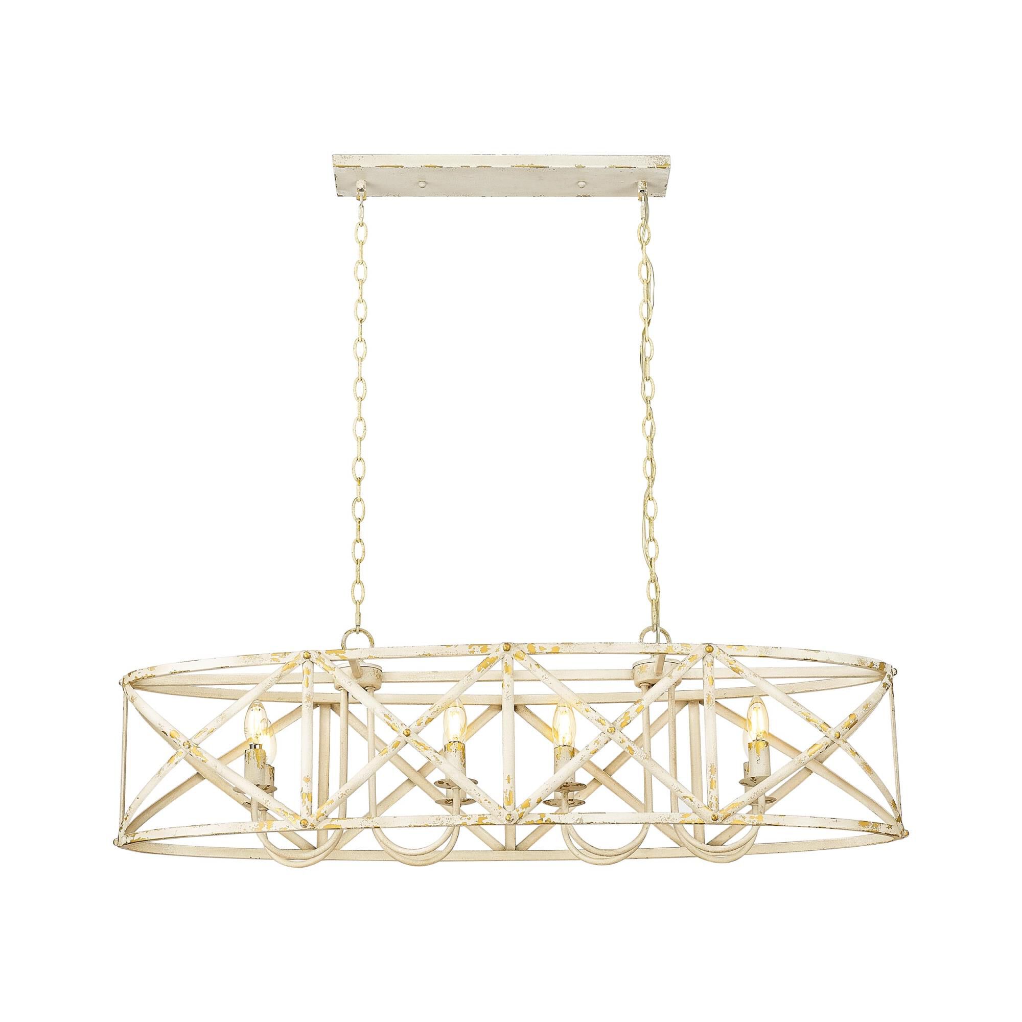 Alcott 45 Inch Linear Suspension Light by Golden Lighting