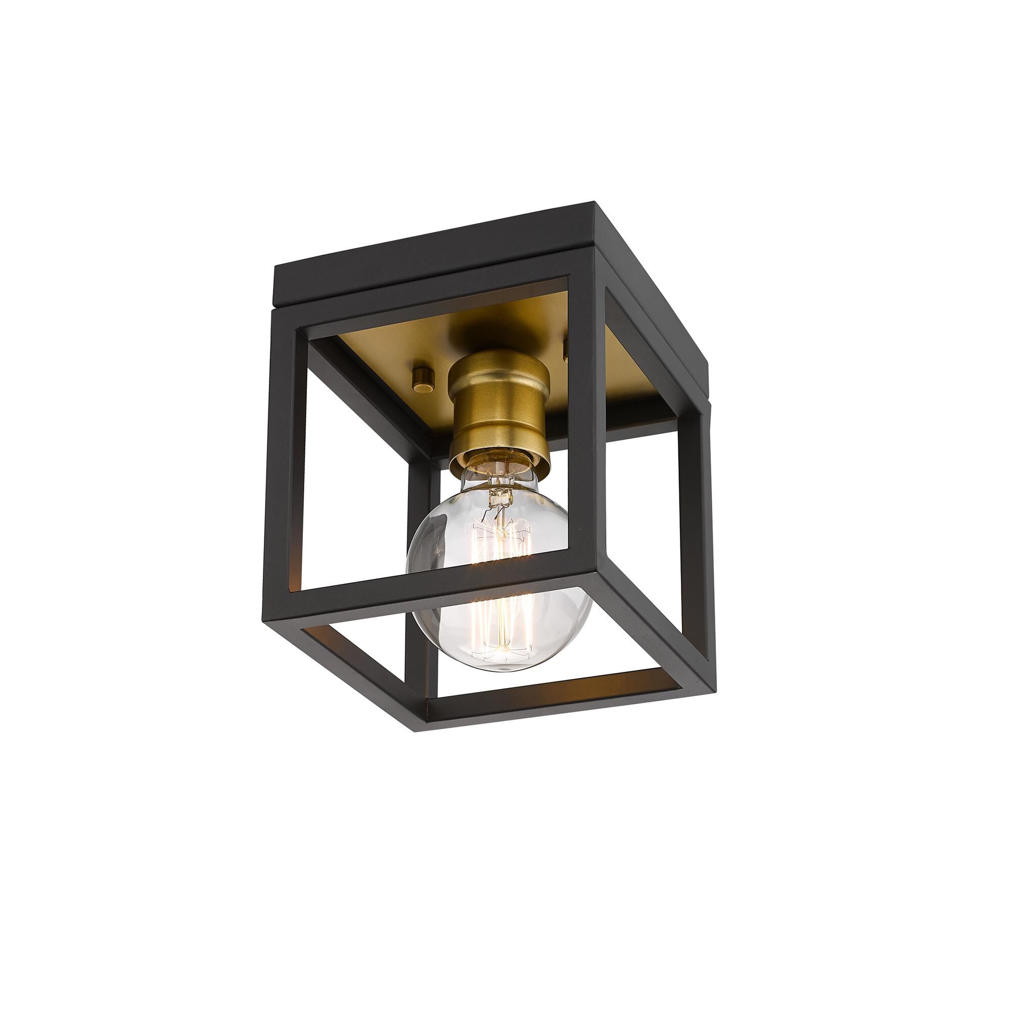 Kube 6 Inch 1 Light Flush Mount by Z-Lite