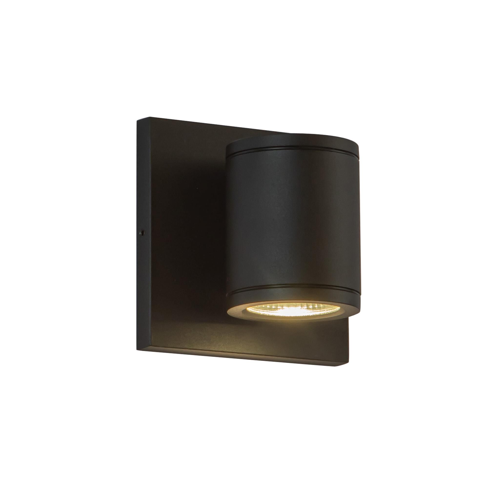 Shown in Black finish and Clear glass