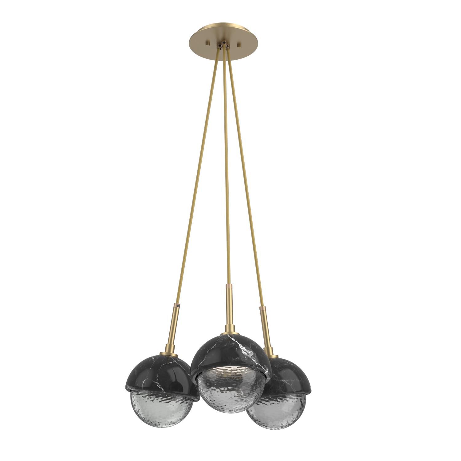 Levi Wilson Cabochon 13 Inch Multi Pendant Light by Hammerton Studio