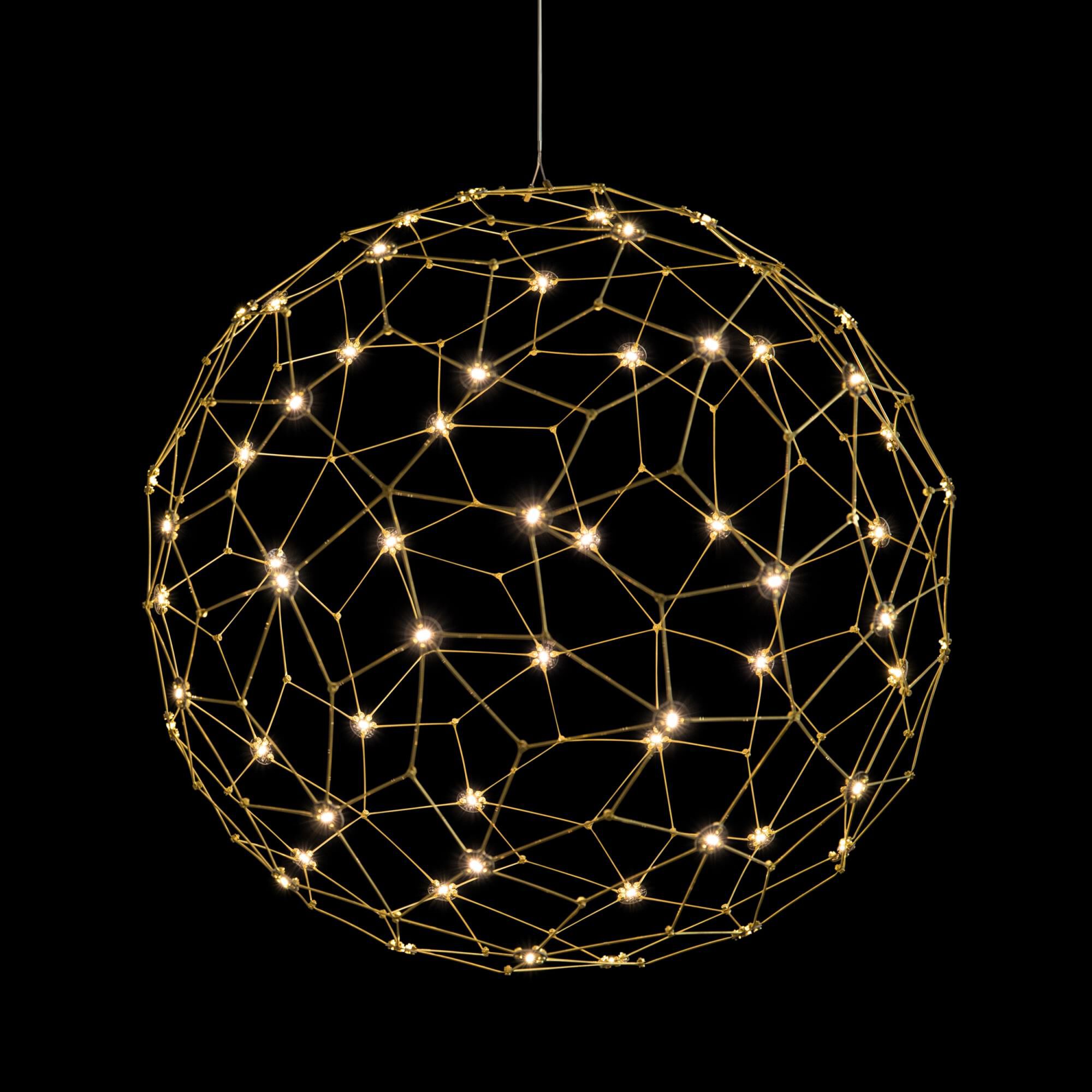 Spheris 32 Inch Large Pendant by Golden Lighting