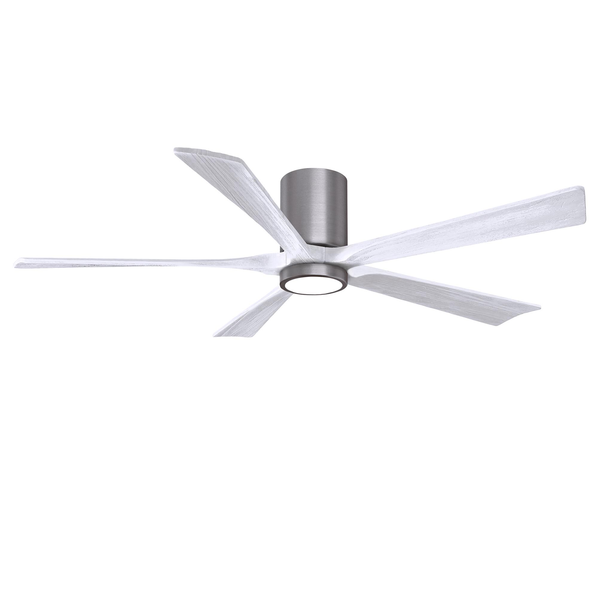 Irene 60 Inch Flush Mount Fan with Light Kit by Matthews Fan Company