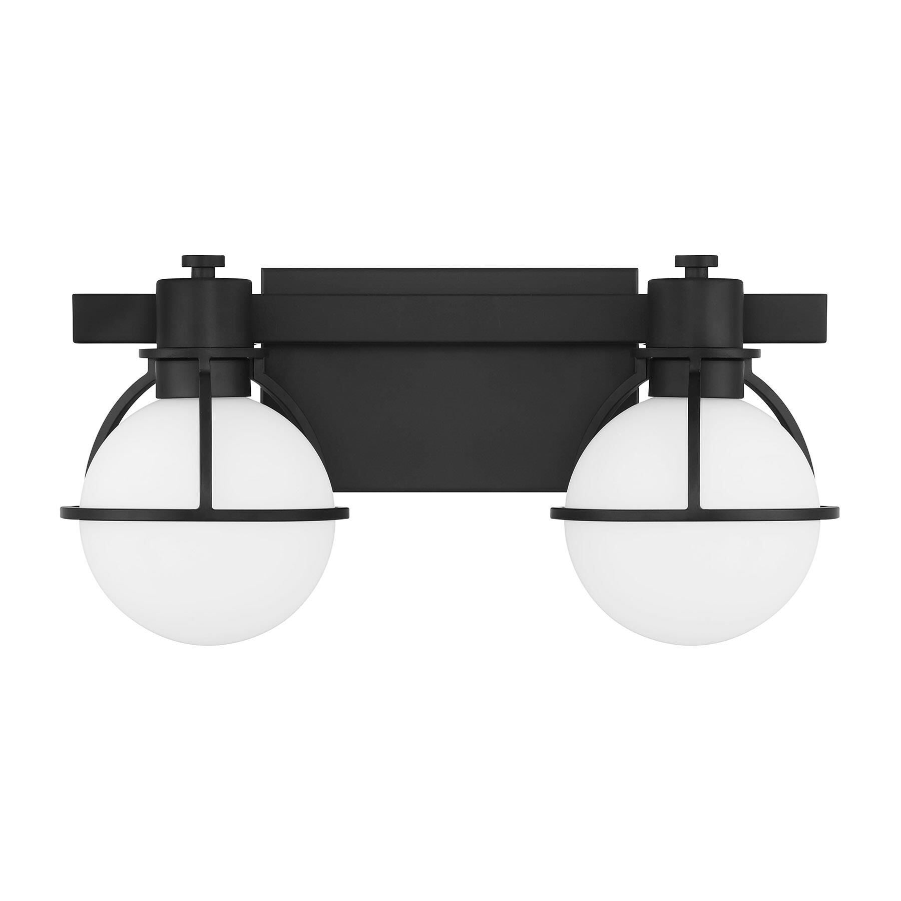 Shown in Matte Black finish and Opal glass