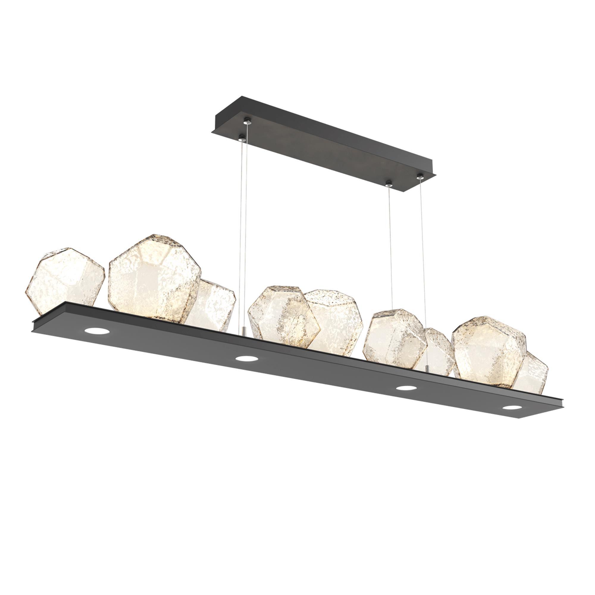 Shown in Matte Black finish and Amber glass
