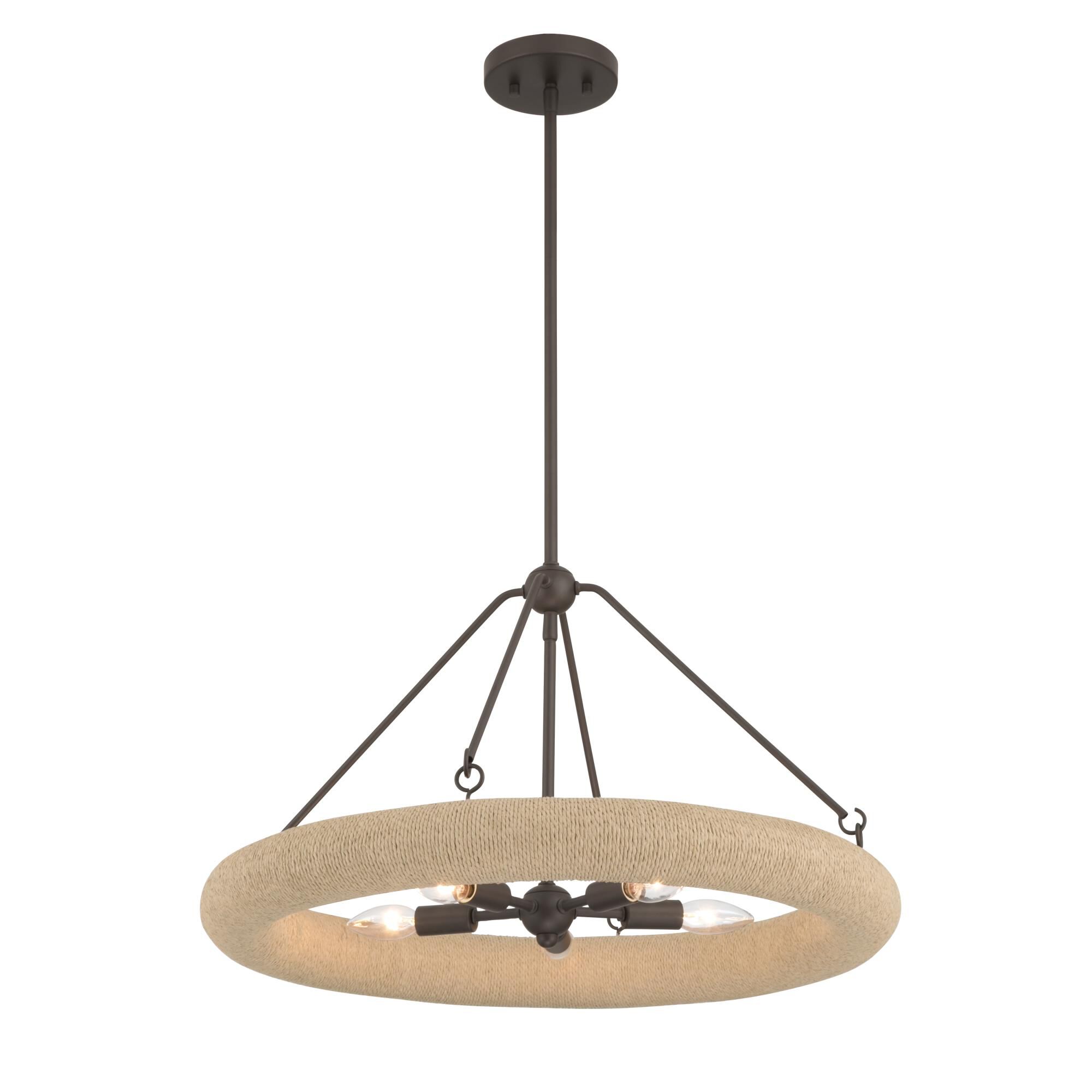 Aeris 24 Inch Chandelier by Minka Lavery