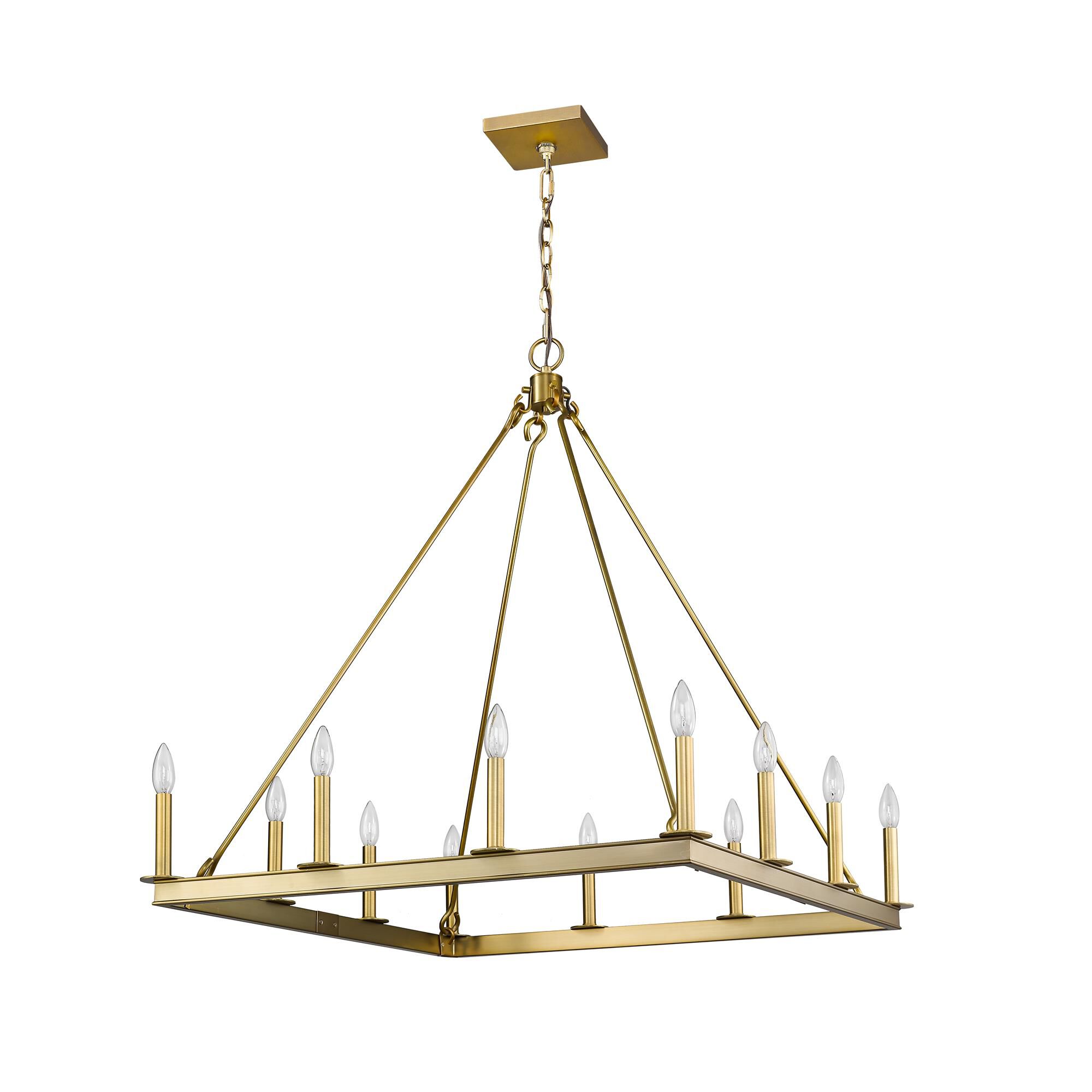 Shown in Olde Brass finish and --- glass and --- shade