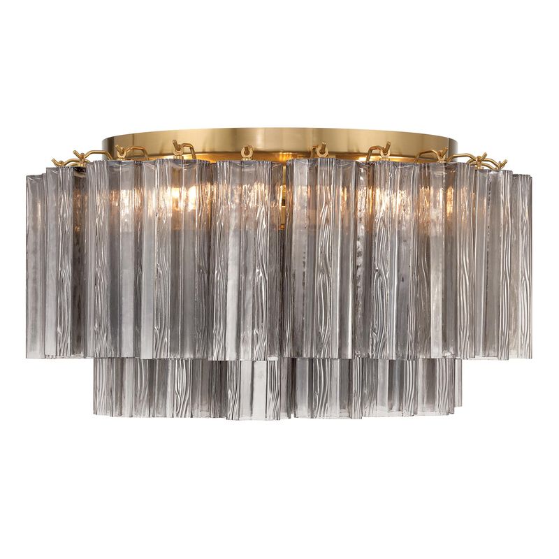 Addis 22 Inch 7 Light Semi Flush Mount by Crystorama