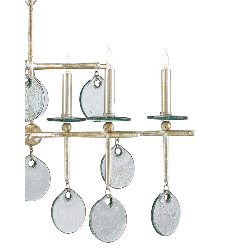 Sethos 42 Inch 8 Light Linear Suspension Light by Currey and Company