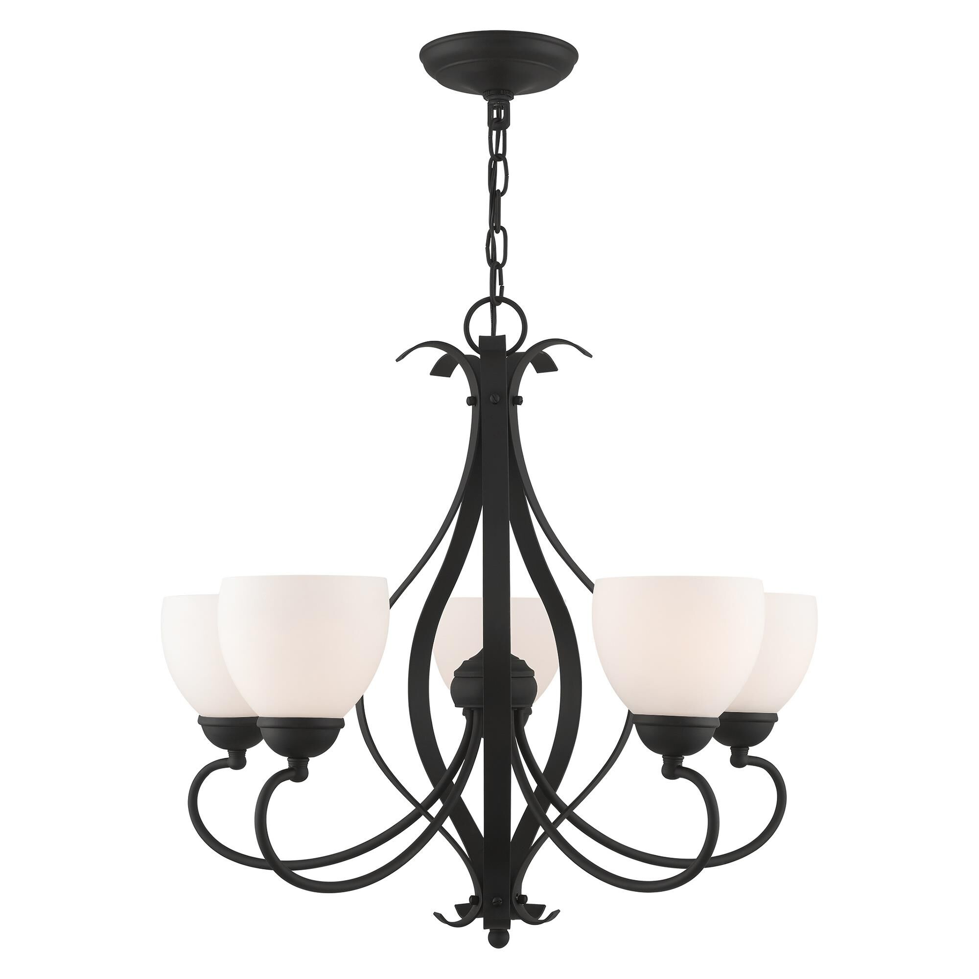 Brookside 26 Inch 5 Light Chandelier by Livex Lighting