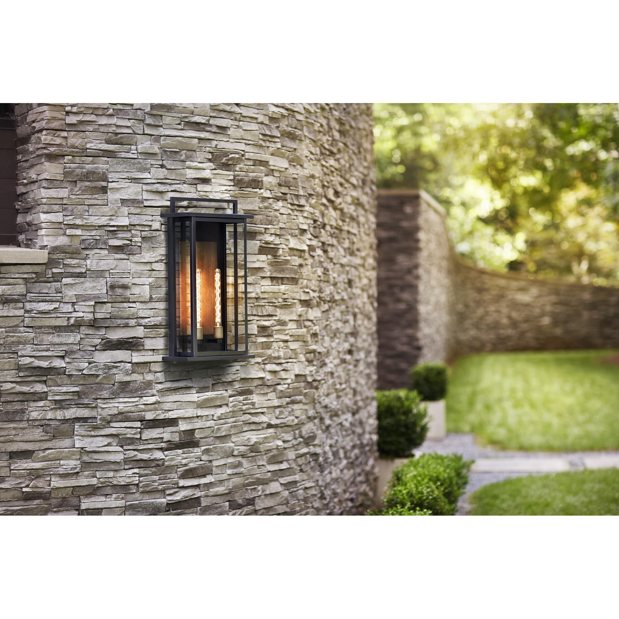 Langston 28 Inch Tall 2 Light Outdoor Wall Light by Hinkley Lighting