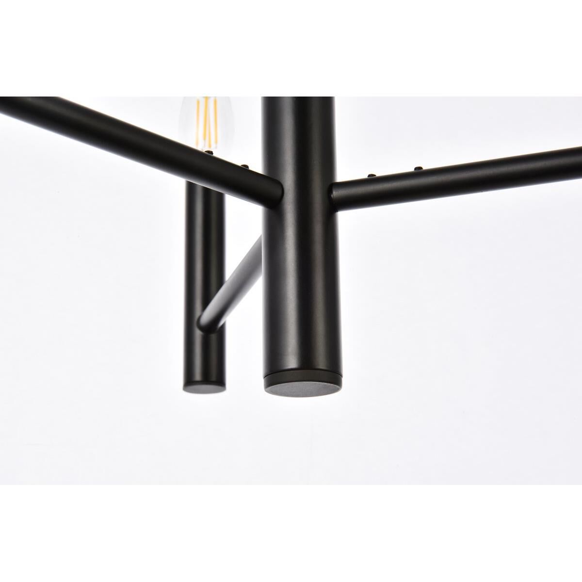 Carmella 17 Inch 3 Light Mini Chandelier by Elegant Lighting