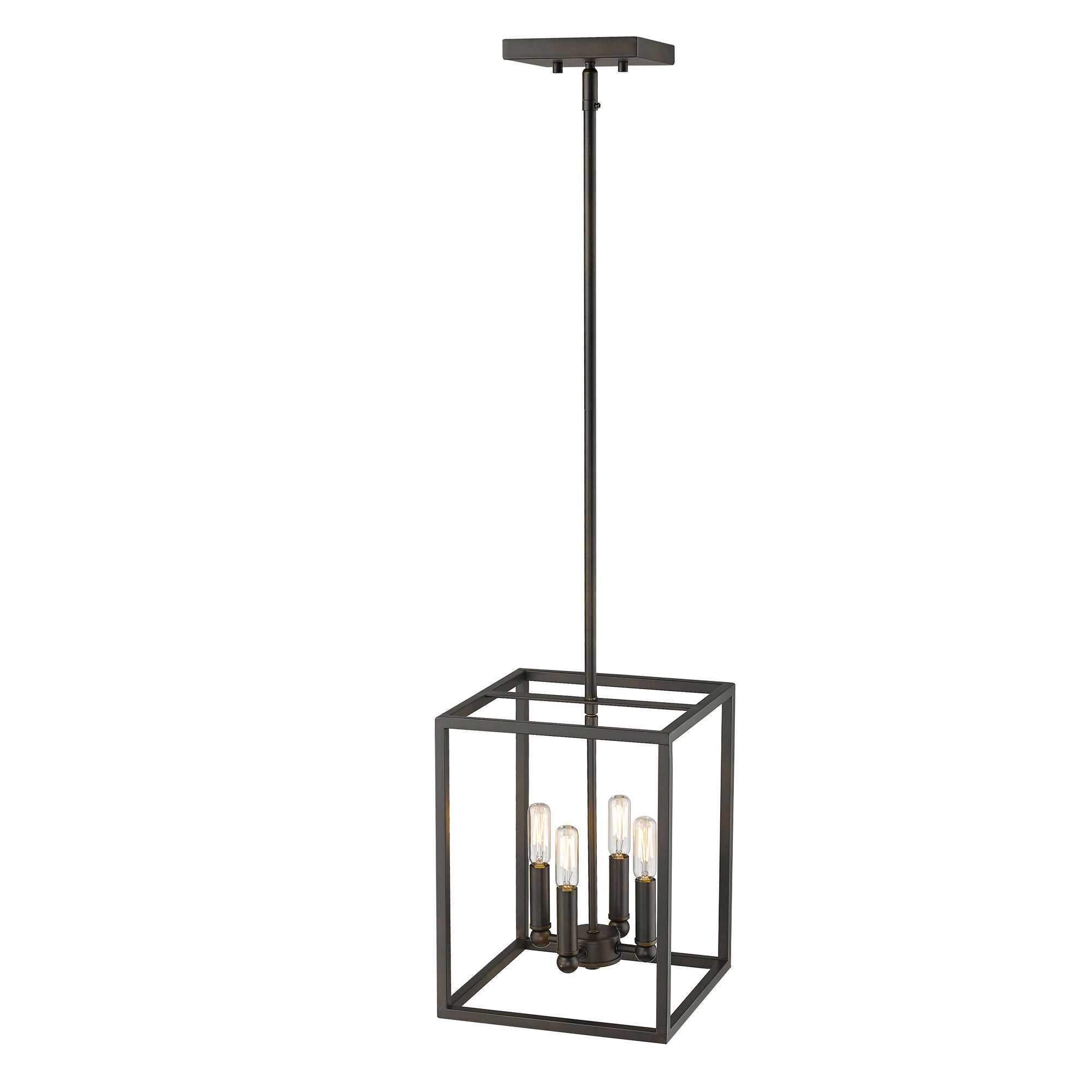 Shown in Oil-Rubbed Bronze finish and -- glass and -- shade