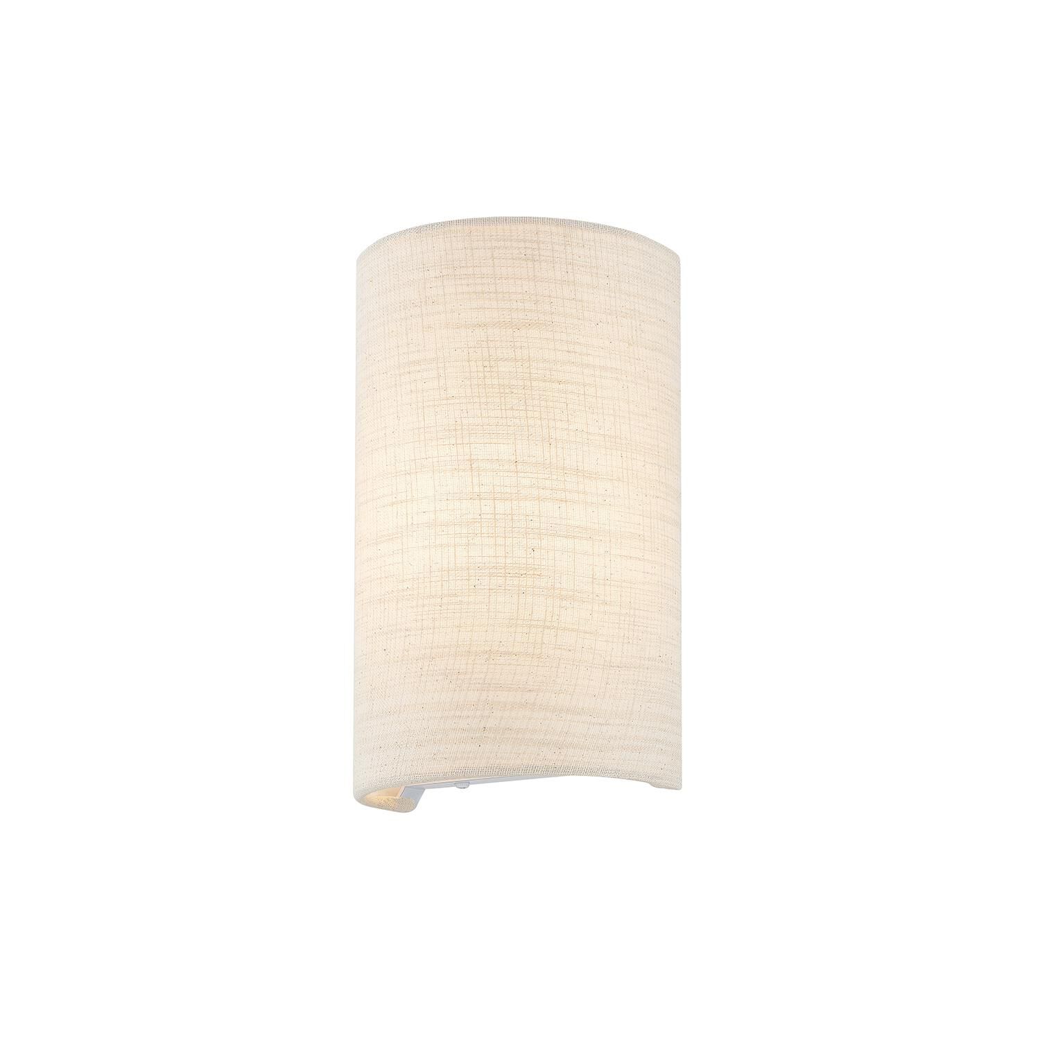 Textile 6 Inch Wall Sconce by Justice Design Group