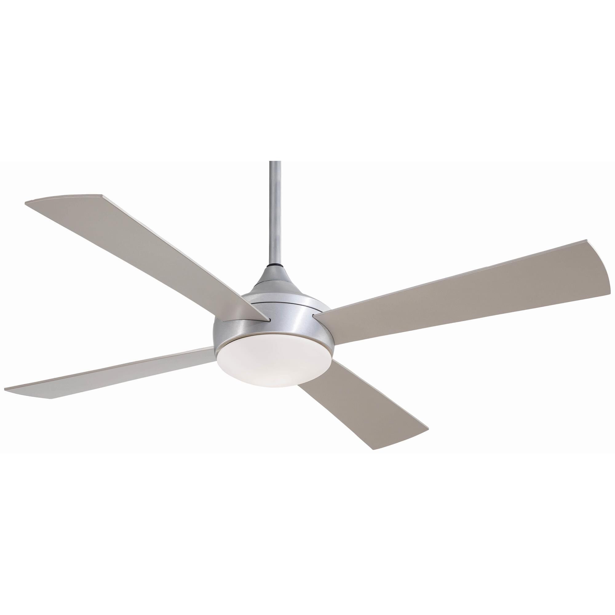 Aluma Outdoor Rated 52 Inch Ceiling Fan with Light Kit by Minka Aire