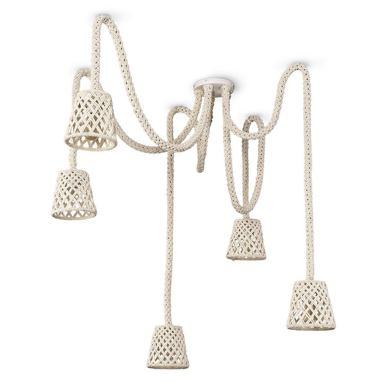 8 Inch Multi Light Pendant by Palecek